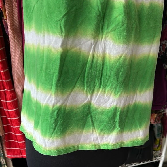 Fashion Bug Green and whiteTank Top size XL - Picture 4 of 6
